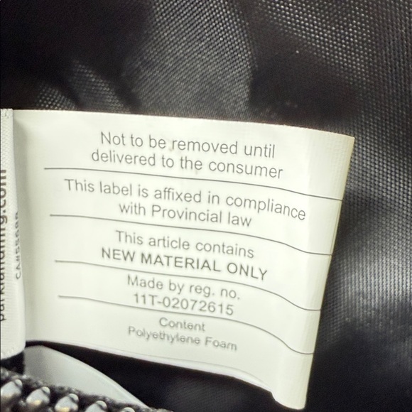 Parkland Black Fanny Pack with decorator pins NEW - Picture 7 of 7